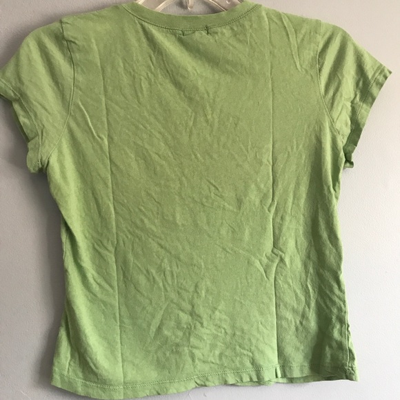 Green Fortune Cookie Juniors Tee L - Picture 2 of 6